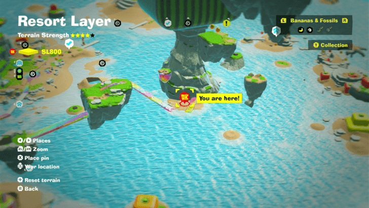 Resort Layer Challenge Course 2 Map Location