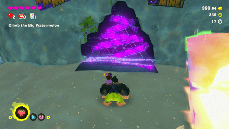 Resort Layer Challenge Course 2 Overworld Location