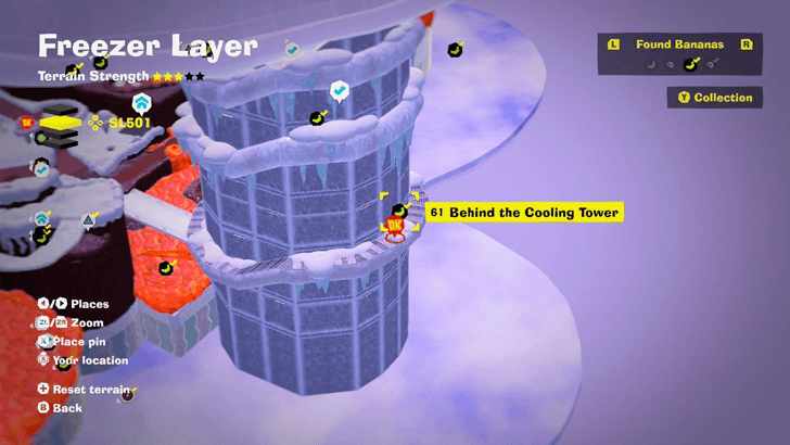 Behind the Cooling Tower Banandium Gem Map Location