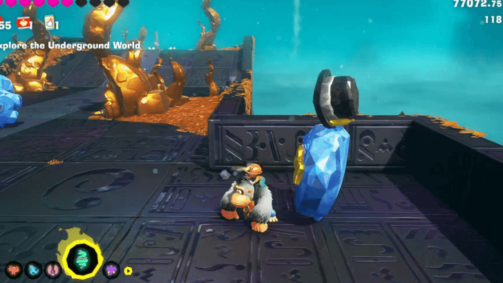 Divide Quiz Master Banandium Gem Overworld Location