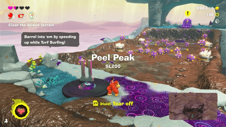 Peel Peak Checkpoint Checkpoint Overworld Location