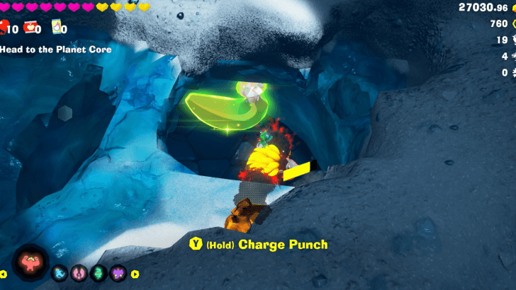 Deep Down in Shedlight Cave Banandium Gem Overworld Location