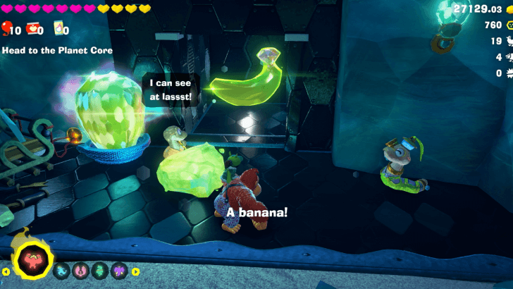 Revealed by the Light Banandium Gem Overworld Location