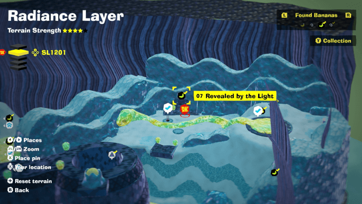 Revealed by the Light Banandium Gem Map Location