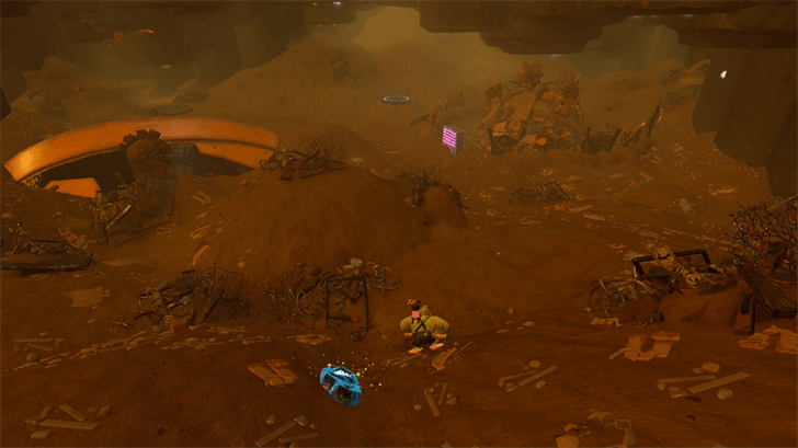 Sea Lily (alt color) 3 Fossil Overworld Location