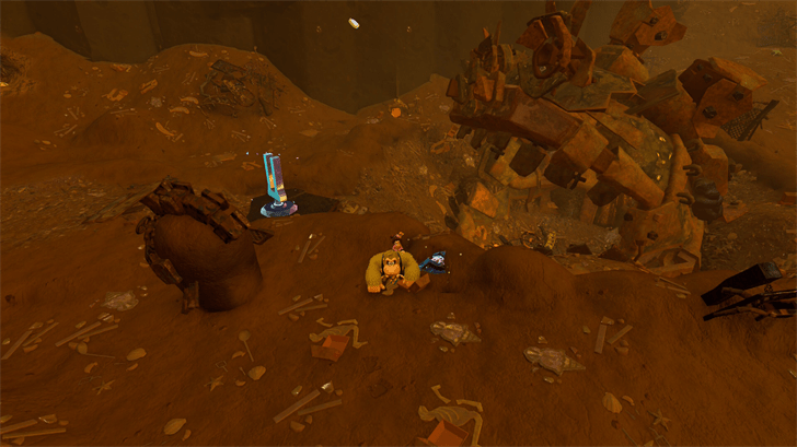 Sea Lily (alt color) 2 Fossil Overworld Location