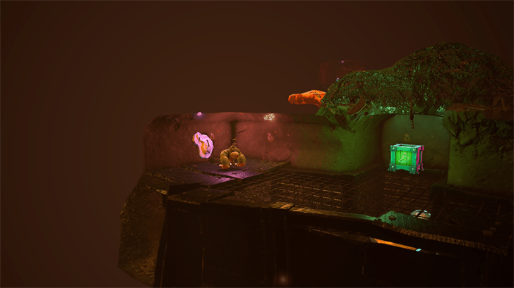 Sea Lily (alt color) 16 Fossil Overworld Location