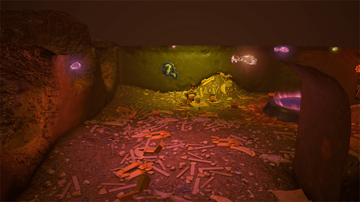 Sea Lily (alt color) 14 Fossil Overworld Location