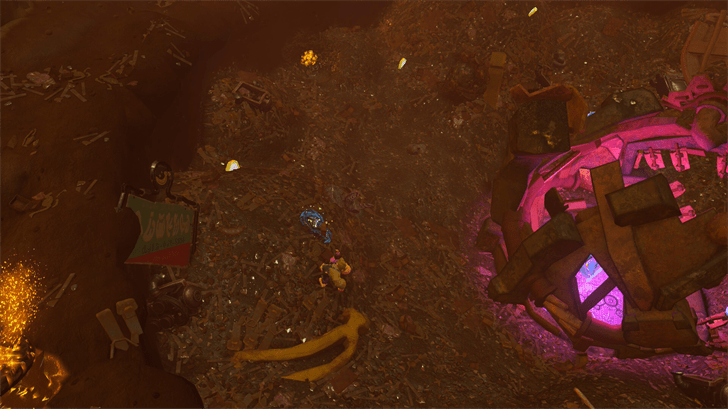 Sea Lily (alt color) 29 Fossil Overworld Location