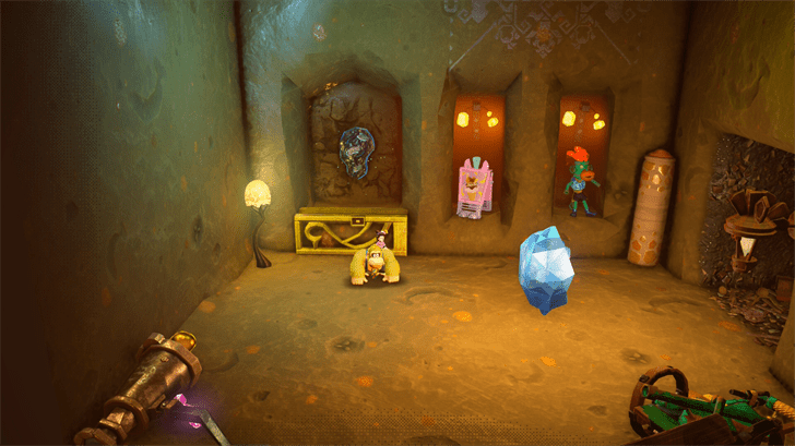 Sea Lily (alt color) 30 Fossil Overworld Location