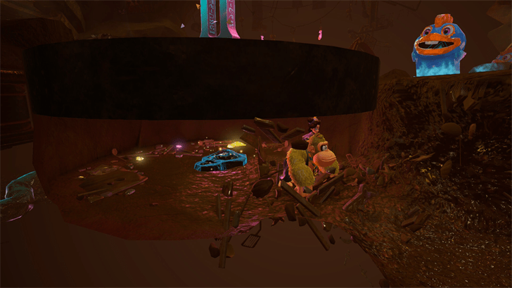 Sea Lily (alt color) 24 Fossil Overworld Location