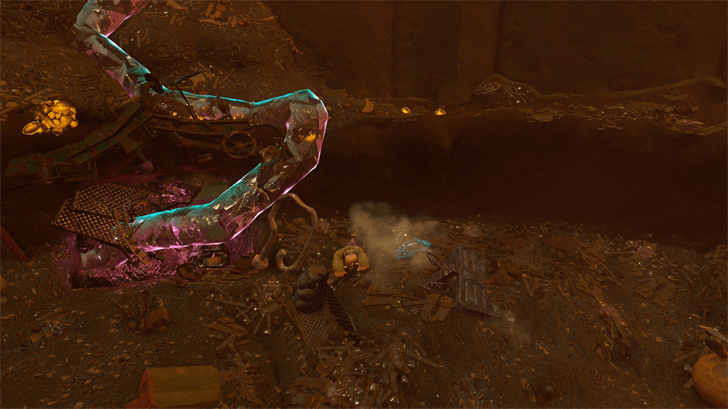 Sea Lily (alt color) 28 Fossil Overworld Location