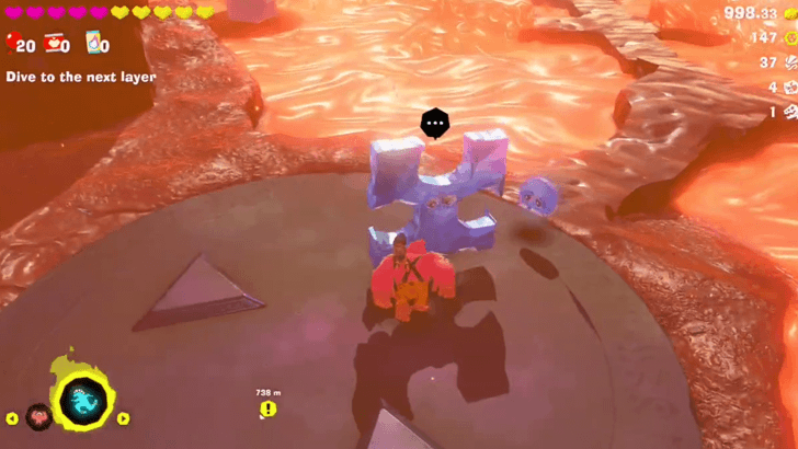 Freezer Fragmentone Recovery Banandium Gem Overworld