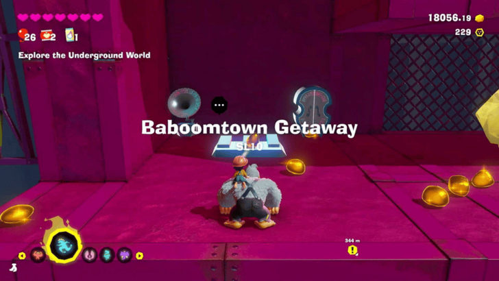 Getaway 70 Getaway Overworld Location