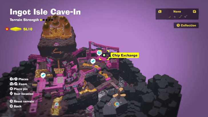 Ingot Isle Chip Exchange Banandium Gem Map Location