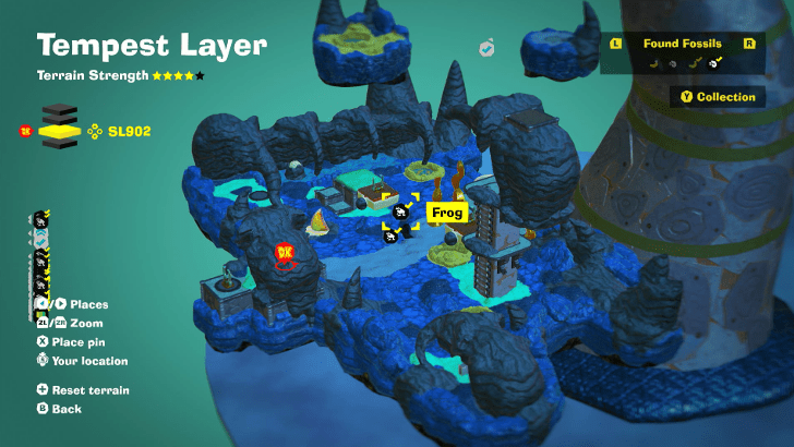 Frog 56 Fossil Map Location