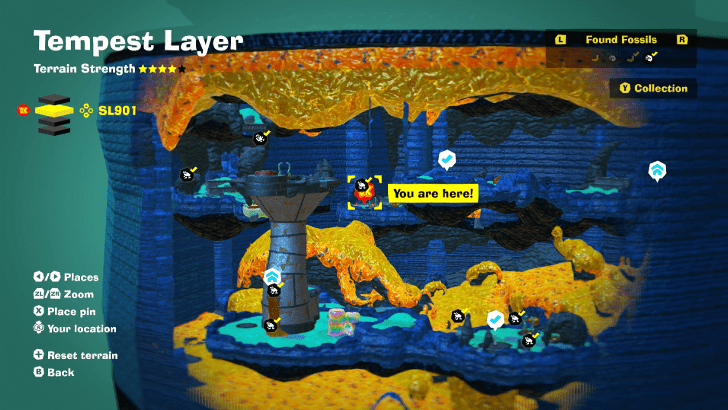 Frog 25 Fossil Map Location