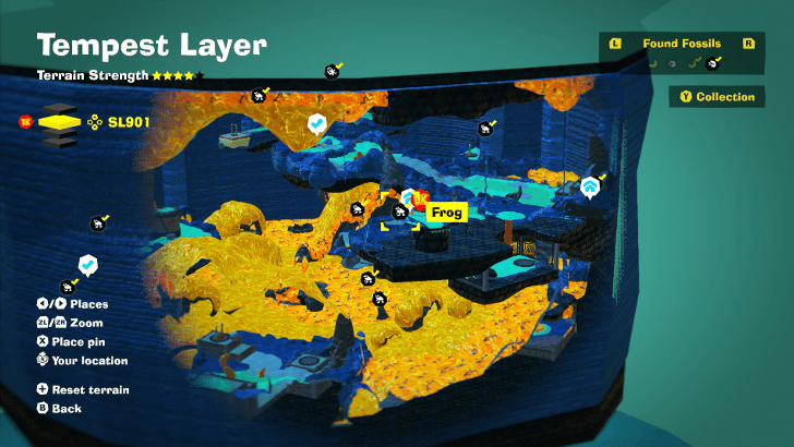 Frog 27 Fossil Map Location