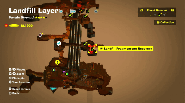 Landfill Fragmentone Recovery Banandium Gem Map Location