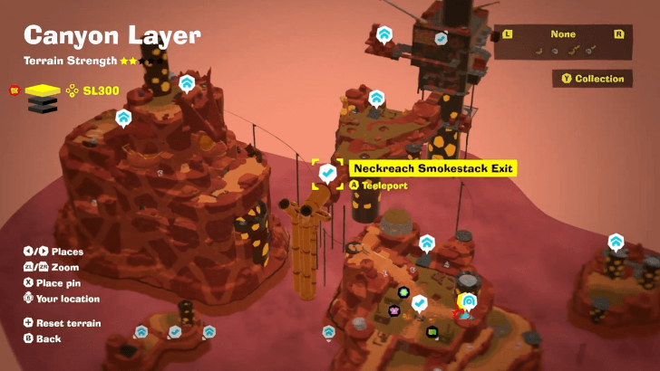 Neckreach Smokestack Exit Checkpoint Checkpoint Map Location