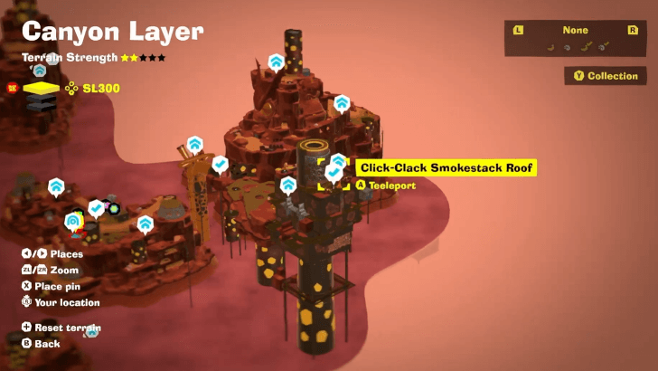 Click-Clack Smokestack Roof Checkpoint Checkpoint Map Location