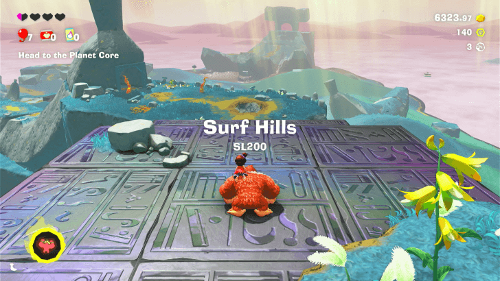 Surf Hills Checkpoint Checkpoint Overworld Location