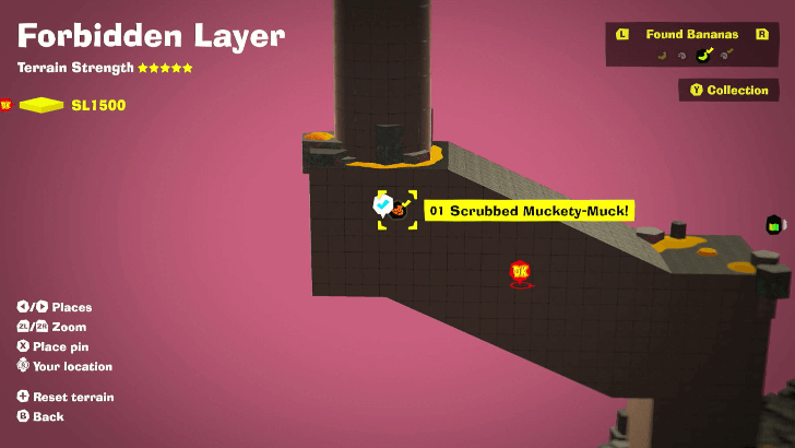 Scrubbed Muckety-Muck! Banandium Gem Map Location