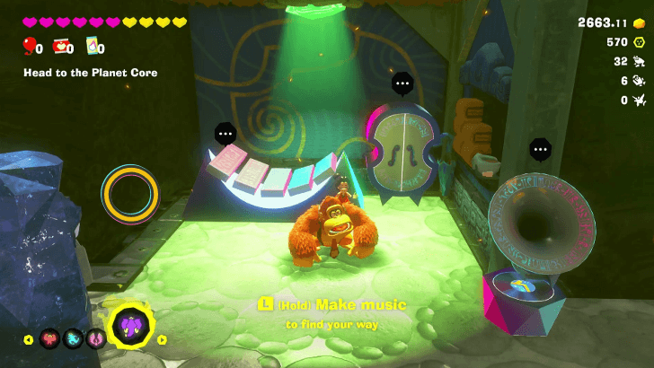 DK Bananza - Swordfish Guide - Ancient Record Crossroads