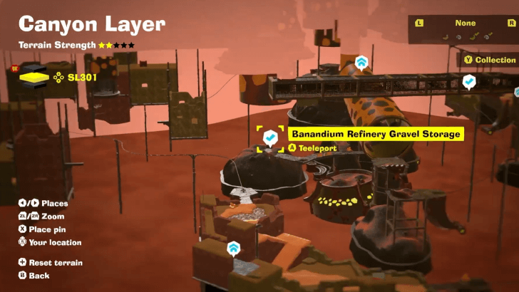 Banandium Refinery Gravel Storage Checkpoint Checkpoint Map Location