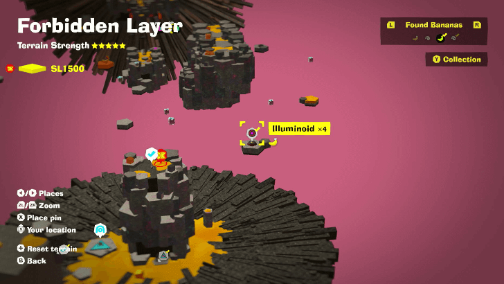 Battle Nighty Night, Nemesis Banandium Gem Map Location