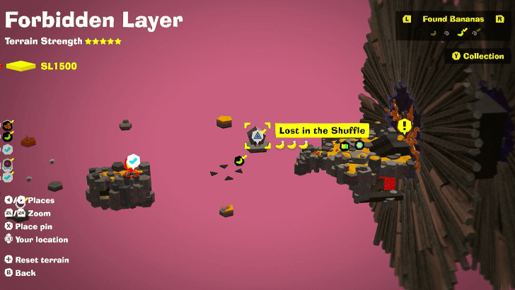 Halfway Shuffled Banandium Gem Map Location