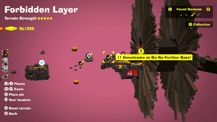 Unwelcome at Go-No-Further Gate! Banandium Gem Map Location