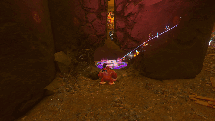 Battle Hundred-Harasser Horde Banandium Gem Overworld Location