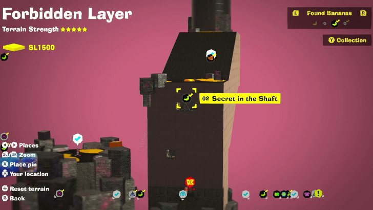 Secret in the Shaft Banandium Gem Map Location