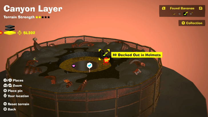 Decked Out in Helmets Banandium Gem Map Location