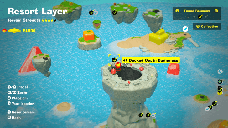 Decked Out in Dampness Banandium Gem Map Location