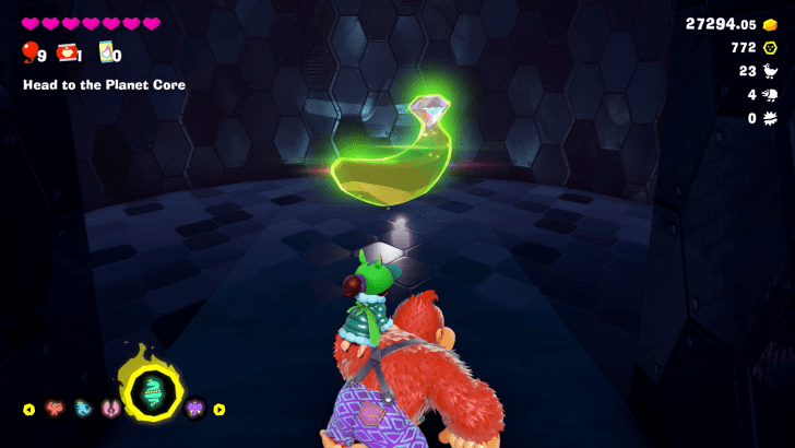 A Light Snack Banandium Gem Overworld Location