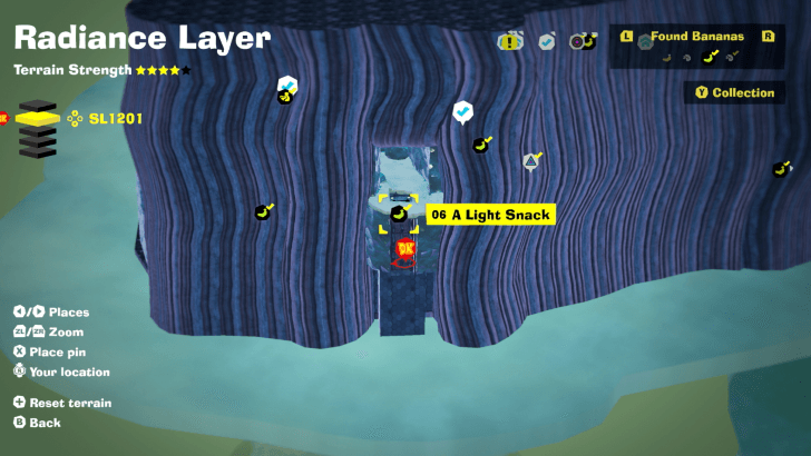 A Light Snack Banandium Gem Map Location