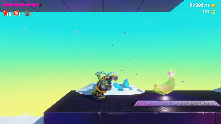 Swift and Shocking Ascent Banandium Gem Overworld Location