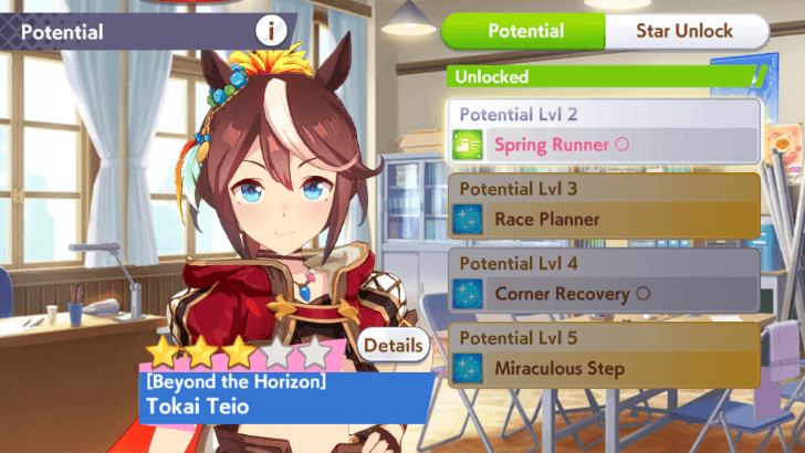 Potential Level Skills