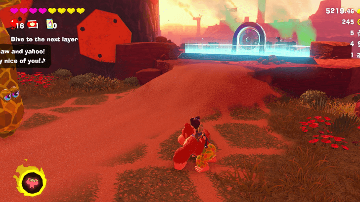 Longneck Plateau Village Warp Gong Warp Gong Overworld Location