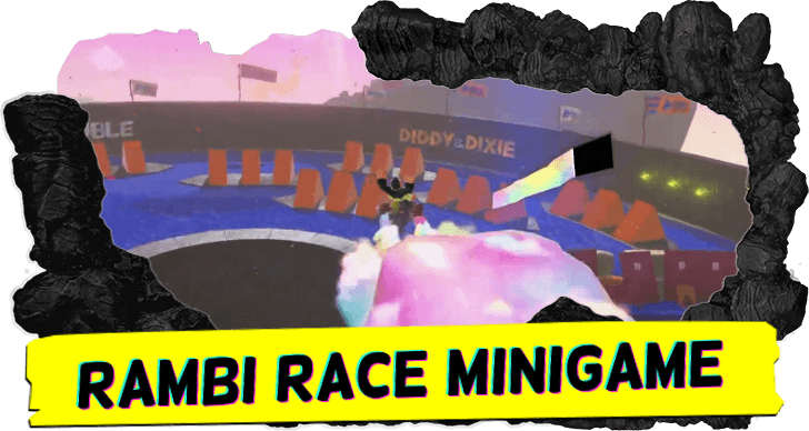 Donkey Kong Bananza Rambi Race Minigame Guide