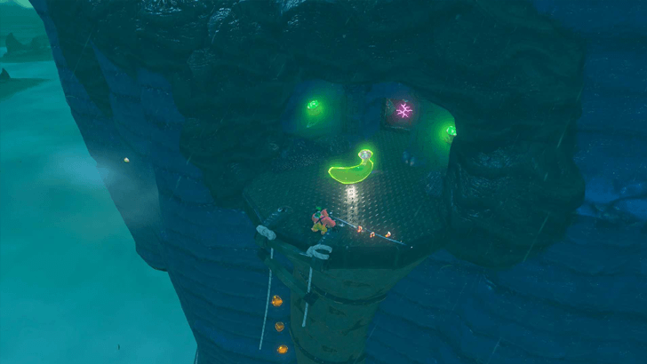 Hiding Up High Banandium Gem Overworld Location