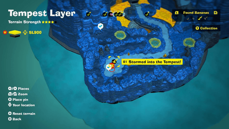 Stormed into the Tempest! Banandium Gem Map Location
