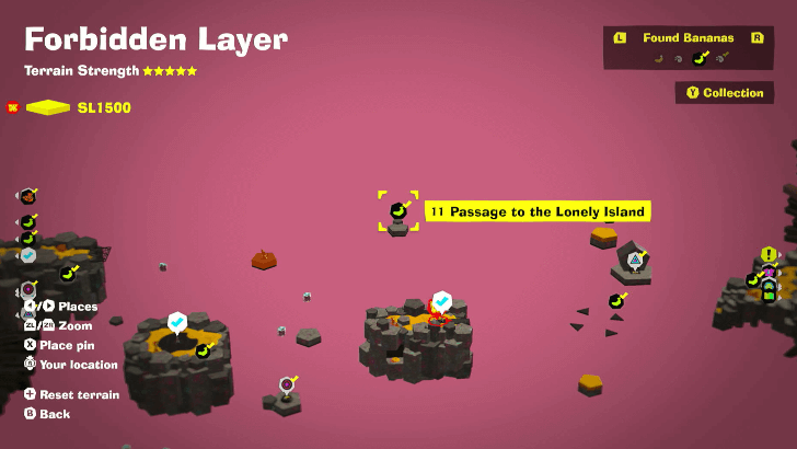 Passage to the Lonely Island Banandium Gem Map Location