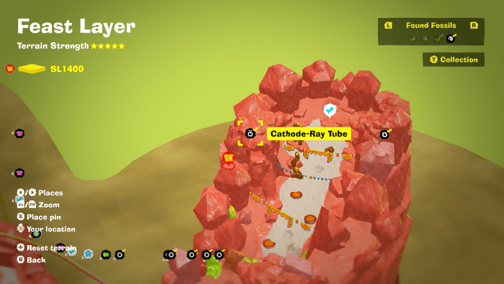 Cathode-Ray Tube 1 Fossil Map Location