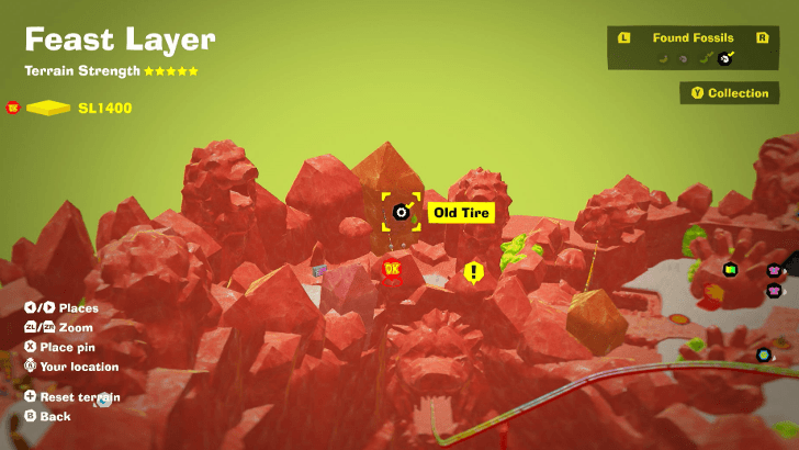 Old Tire 1 Fossil Map Location