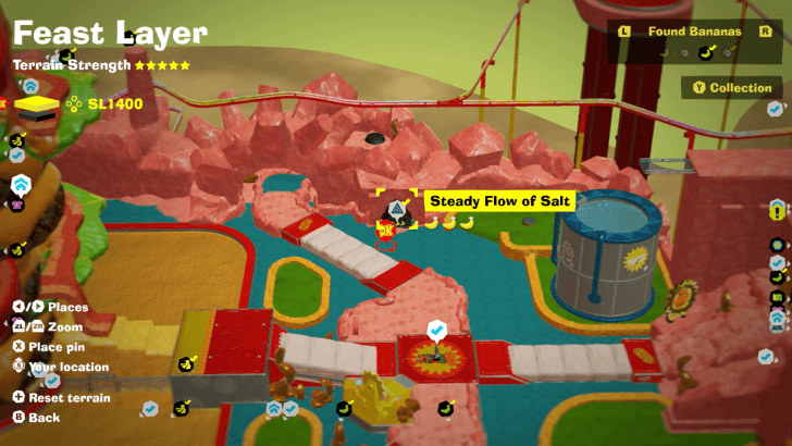 A Secret Salty Snack Banandium Gem Map Location