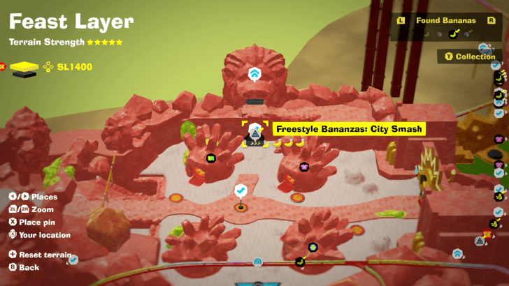 Wrecked by Freestyle Bananzas Banandium Gem Map Location