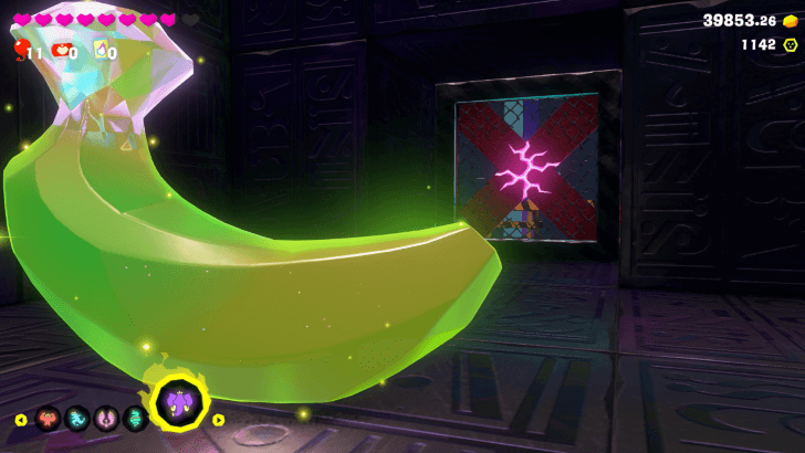 Lost and Found under the Building Banandium Gem Overworld Location